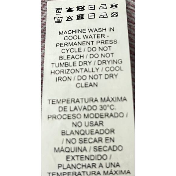 PUMA SHORT SLEEVE GOLF POLO, MENS, XXL, CRANBERRY & WHITE STRIPES, FRONT POCKET - Picture 11 of 12